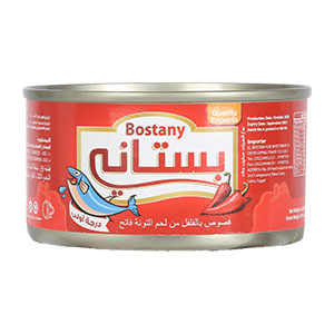 تونة بالفلفل فاتحة فصوص بستاني - 185جم