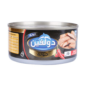تونة حار شرائح دولفين - 170جم