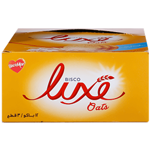 بسكويت شوفان لوكس - 12 قطعة